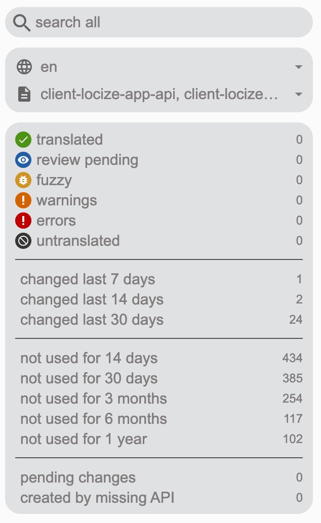 locize Β© inweso GmbH i18next last used